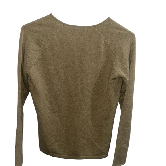 Banana Republic Tan Cashmere Button-Up Cardigan - Picture 3 of 3